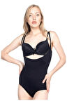 Siyah Mı Emay 2811 Göğsü Açık Slip Boy Lazer Korse