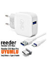 Reeder S19 Max Pro Uyumlu Şarj Aleti ve TYPE C Kablo