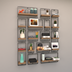 MİLANO RAF SETİ - MODEL 1 KAFKAS MEŞE ( MAT )