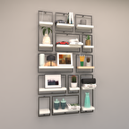 MİLANO RAF SETİ - MODEL 2 BEYAZ ( MAT )