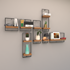 MİLANO RAF SETİ - MODEL 5 BAMBU ( MAT )