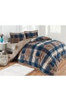 Comforter Rida İndigo Çift Kişilik Yorgan Seti