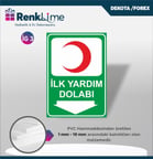 Uyarı İkaz Levhası - İlk Yardım Dolabı