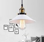 RİOLİGHT METAL BEYAZ ŞAPKALI TEKLİ SARKIT ÇAP:23CM