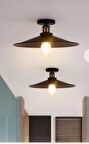 RİOLİGHT RETRO TAVAN PLOFONYER AVİZE ÇAP: 38CM NOT: 1 ADET FİYATIDIR.
