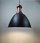 RİOLİGHT RETRO TEKLİ METAL SARKIT AVİZE ÇAP: 28CM