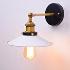 RİOLİGHT RETRO MAFSALLI HAREKETLİ BAŞLIK METAL APLİK ŞAPKA ÇAPI: 22CM