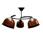 RİOLİGHT MODERN ÜÇLÜ BAKIR BAŞLIK METAL SARKIT AVİZE