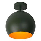 RİOLİGHT RETRO RUSTİK ODA,HOL,CAFE İÇİN TEKLİ METAL PLOFONYER AVİZE ŞAPKA ÇAPI:20CM