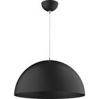 RİOLİGHT RETRO,RUSTİK SİYAH TEKLİ METAL SARKIT AVİZE ÇAP:30CM