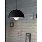 RİOLİGHT RETRO,RUSTİK MUTFAK,ODA,CAFELER İÇİN TEKLİ METAL SARKIT AVİZE ÇAP:30CM