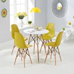 RİOLİGHT MODERN 1 SARI İÇİ BEYAZ YEMEK MASASI ÜZERİ TEKLİ METAL SARKIT AVİZE ÇAP:30CM