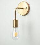 RİOLİGHT RETRO,RUSTİK15,VİNTAGE ESKİTME 1XE27 DUYLU METAL DUVAR APLİK