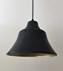 RİOLİGHT RETRO SİYAH İÇİ SARI METAL SARKIT 