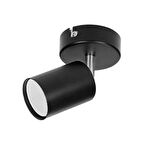 RİOLİGHT MODERN3 SİYAH MUTFAK,SALON,GİYİNME ODASI,CAFELER İÇİN GÜN İŞİĞI METAL SPOT(AMPUL DAHİL)