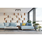 RİOLİGHT MODERN8 SİYAH MUTFAK,SALON,GİYİNME ODASI,CAFELER İÇİN GÜN İŞİĞI METAL 3LÜ SPOT(AMPUL DAHİL)