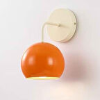 RİOLİGHT TURUNCU BAŞLIK RETRO,VİNTAGE,RUSTİK 1XE27 DUYLU DUVAR METAL APLİK
