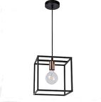 RİOLİGHT RETRO KARE TEKLİ SARKIT 25CM X25CM