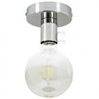 RİOLİGHT MODERN KROM TAVAN ARMATÜR DUVAR APLİK