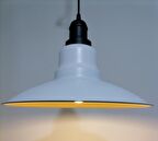 RİOLİGHT RETRO BEYAZ İÇİ GOLD TEKLİ MEAL SARKIT ÇAP: 37CM