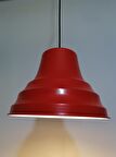RİOLİGHT RERO KIRMIZI İÇİ BEYAZ TEKLİ METAL SARKIT ÇAP: 27CM