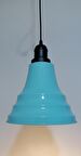 RİOLİGHT RETRO TURKUAZ İÇİ TURKUAZ TEKLİ METAL SARKIT ÇAP:23CM