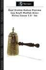 Özel Üretim Kahve Pişirme Çay Keyfi Mutfak Aracı Pirinç Cezve 7.5'' İnc