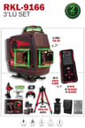 RKL-9166 RETOOLS 16 YÖNLÜ HOPARLÖRLÜ LAZER HİZALAMA VE 100 M LAZER METRE (TRİPOD AYAK HEDİYELİ)