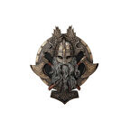 Çift Baltalı Viking Duvar Dekorasyon Biblosu