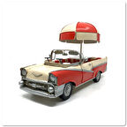 Jayland, 1957 Chevrolet Bel Air Model Vintage Metal Araba