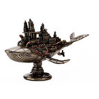 Steampunk Serisi Galaktik Balina Savaş Gemisi Biblosu