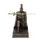 Zarf Açacağı ve Kalem Tutucu Özellikli Roma Askeri Figürlü Dekoratif Biblo