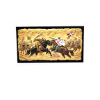 Hıttin Savaşı Kabartmalı Dekoratif Duvar Tablosu