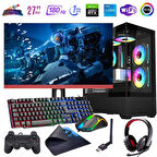 I5 12400F 16GB DDR4 512GB M2 8GB RTX4060 27" 180Hz Mon. Oyun Bilgisayarı (Gaming SET)