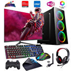 INTEL I5 4N 8GB 480GB SSD 4GB RX550 24" Monitörlü Oyun Bilgisayarı (Gaming SET)