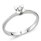 Romeo Pırlanta 0.15 Ct Tektaş Yüzük RM-10027