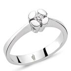 Harem Altın Romeo Pırlanta 0.07 Ct Tektaş Yüzük RM-10041
