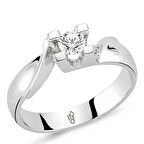 0.30 Ct Tektaş Pırlanta Yüzük  RM10043