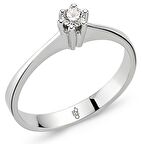 Romeo Pırlanta 0.20 Ct Tektaş Yüzük RM20020