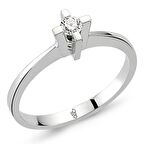 Romeo Pırlanta 0.20 Ct Tektaş Yüzük RM20021