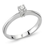 Romeo Pırlanta 0.22 Ct Tektaş Yüzük RM20028