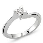 Romeo Pırlanta 0.22 Ct Tektaş Yüzük RM20035
