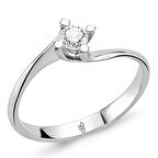 Romeo Pırlanta 0.20 Ct Tektaş Yüzük RM20037