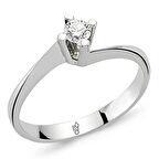 Harem Altın Romeo Pırlanta 0.20 Ct Tektaş Yüzük RM20040