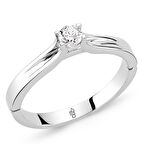 Romeo Pırlanta 0.21 Ct Tektaş Yüzük RM20054