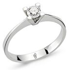 Romeo Pırlanta 0.22 Ct Tektaş Yüzük RM20062