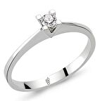 Romeo Pırlanta 0.25 Ct Tektaş Yüzük RM25027