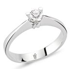 Romeo Pırlanta 0.24 Ct Tektaş Yüzük RM25061