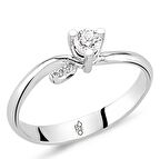 Harem Altın Romeo Pırlanta 0.25 Ct Tektaş Yüzük RM25069