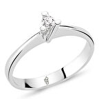 0.30 Ct Tektaş Pırlanta Yüzük  RM30065